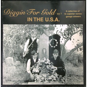 Various DIGGIN' FOR GOLD VOL 7 In The U.S.A. (Smorgasbord Records EAT 7001) Sweden 1997 60's compilation LP